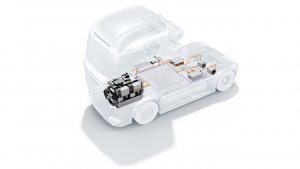 Bosch видит будущее дальних тяжелых перевозок на топливных элементах
