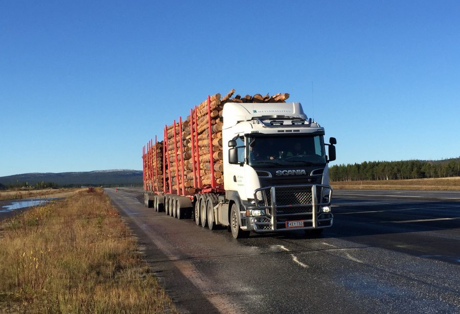 В Финляндии появился самый тяжелый грузовик в Европе